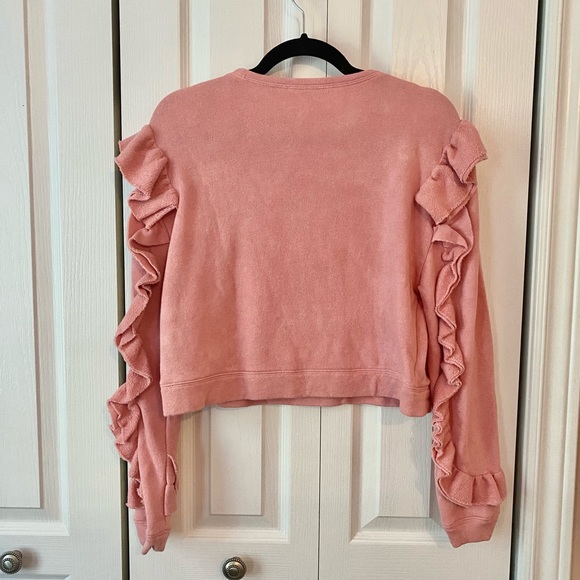 Loveshackfancy Corinne ruffle sweatshirt - Picture 7 of 9
